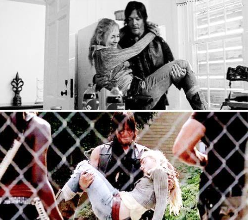 Beth and Daryl.